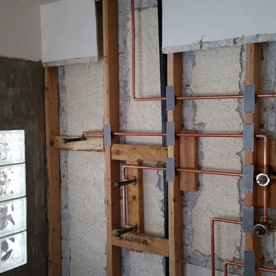 Copper pipe installation for Repiping in Muncie